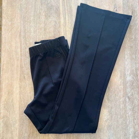 Tory Burch Double Knit Flare Track Pants - Picture 11 of 11